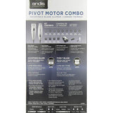 Wholesale-Andis 23965 Pivot Pro Motor Combo Clipper and Trimmer-Beauty and Grooming-Electro Vision Inc