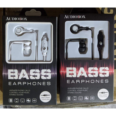 Wholesale-AudioBox EPA10 Eerphones w Mic-Earbuds | Headphone-Electro Vision Inc