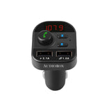 Wholesale-Audiobox TR-10 Bluetooth FM Transmitter w/ Quick Charge Car Adaptor USB, SD, MP3-Car Adaptor-Electro Vision Inc