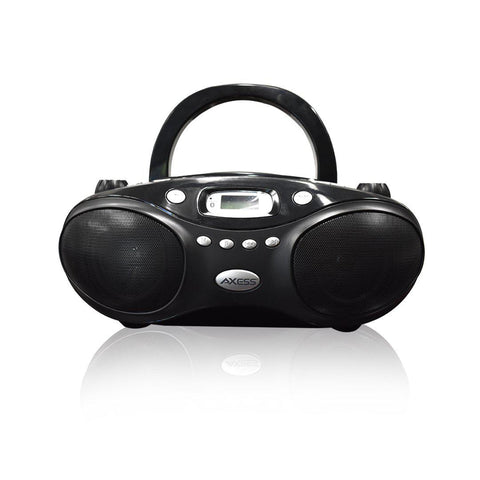 Wholesale-Axess PBBT3862 Portable Thunder Blast AM/FM/CD Boombox-Boombox Radio Alarm-Electro Vision Inc