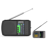 Wholesale-Axess PR3206 Portable/Rechargeable Mini AM/FM Radio +USB/TF Slot-Radio-Electro Vision Inc