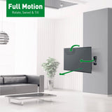 Wholesale-Barkan 3200 Wall Mount - 3 Movements (Rotate,Swivel,Tilt)-TV Mount-Electro Vision Inc