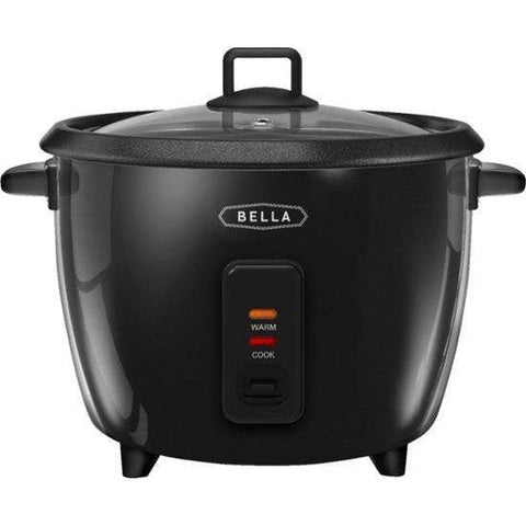 Wholesale-BELLA 17169 Rice Cooker 16 Cup Black-Electro Vision Inc