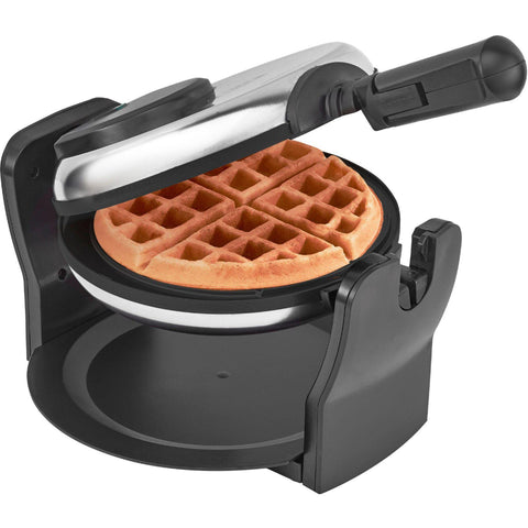 Wholesale-Bella 17174 Non-Stick Rotating Belgian Waffle Maker - Stainless Steel-Electro Vision Inc