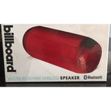 Wholesale-Billboard BB1655 Wireless Water Resistant Speaker Red-Bluetooth Audio-Electro Vision Inc