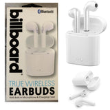 Wholesale-Billboard BB1834 True Wireless Earbuds White-Bluetooth Audio-Electro Vision Inc