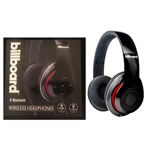 Wholesale-Billboard BB430 Bluetooth Black Headphones w Mic-Earbuds | Headphone-Electro Vision Inc