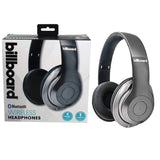 Wholesale-Billboard BB485 Bluetooth Silver Headphones w Mic-Bluetooth Audio-Electro Vision Inc