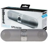Wholesale-Billboard Bluetooth Wireless Speaker Pill-Speaker-Bil-BB784-Silver-Electro Vision Inc