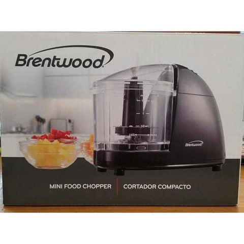 Wholesale-Brentwood MC106 Mini Food Chopper-Kitchen Appliance-Electro Vision Inc