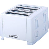 Wholesale-Brentwood TS264 Toaster Cool Touch 4-Slice-Toaster-Electro Vision Inc