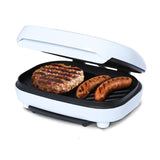 Wholesale-Brentwood TS605 Non-Stick 750w Indoor Electric Contact Grill, White-Electro Vision Inc