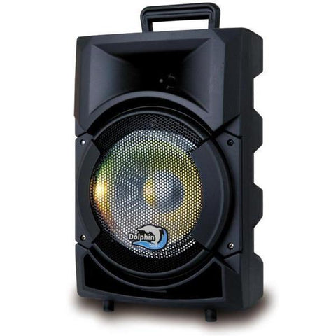 Wholesale-DOLPHIN SP8RBT 8' BT SPKR USB LIGHTS RADIO-Speaker-Electro Vision Inc