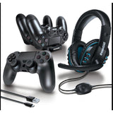 Wholesale-Dreamgear 6436 Gamers Kit 6 Piece Advanced Gaming Accesory Kit For Ps4-Video Games-Electro Vision Inc