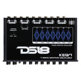 Wholesale-DS18 KEQ7 Seven Band Pre Amplifier Equalizer with Front Aux 7 Volt RCA-Car Audio-Electro Vision Inc