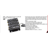 Wholesale-DS18 XM3 Two-to-Three Way Electronic Crossover with Remote Control-Car Audio-Electro Vision Inc