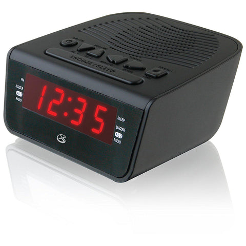Wholesale-GPX C224 Alarm Clock w Radio-Boombox Radio Alarm-Electro Vision Inc