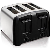 Wholesale-Hamilton Beach 24614 Chrome 4-Slice Toaster-Kitchen Appliance-Electro Vision Inc