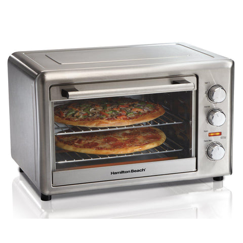 Wholesale-Hamilton Beach 31100 Convention/Rotessarie Oven White-Toaster Oven-Electro Vision Inc