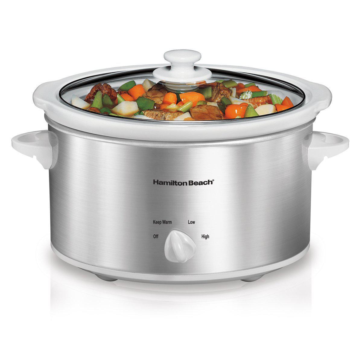 Wholesale-Hamilton Beach 33140 Slow Cooker 4Qt-Cooker-Electro Vision Inc