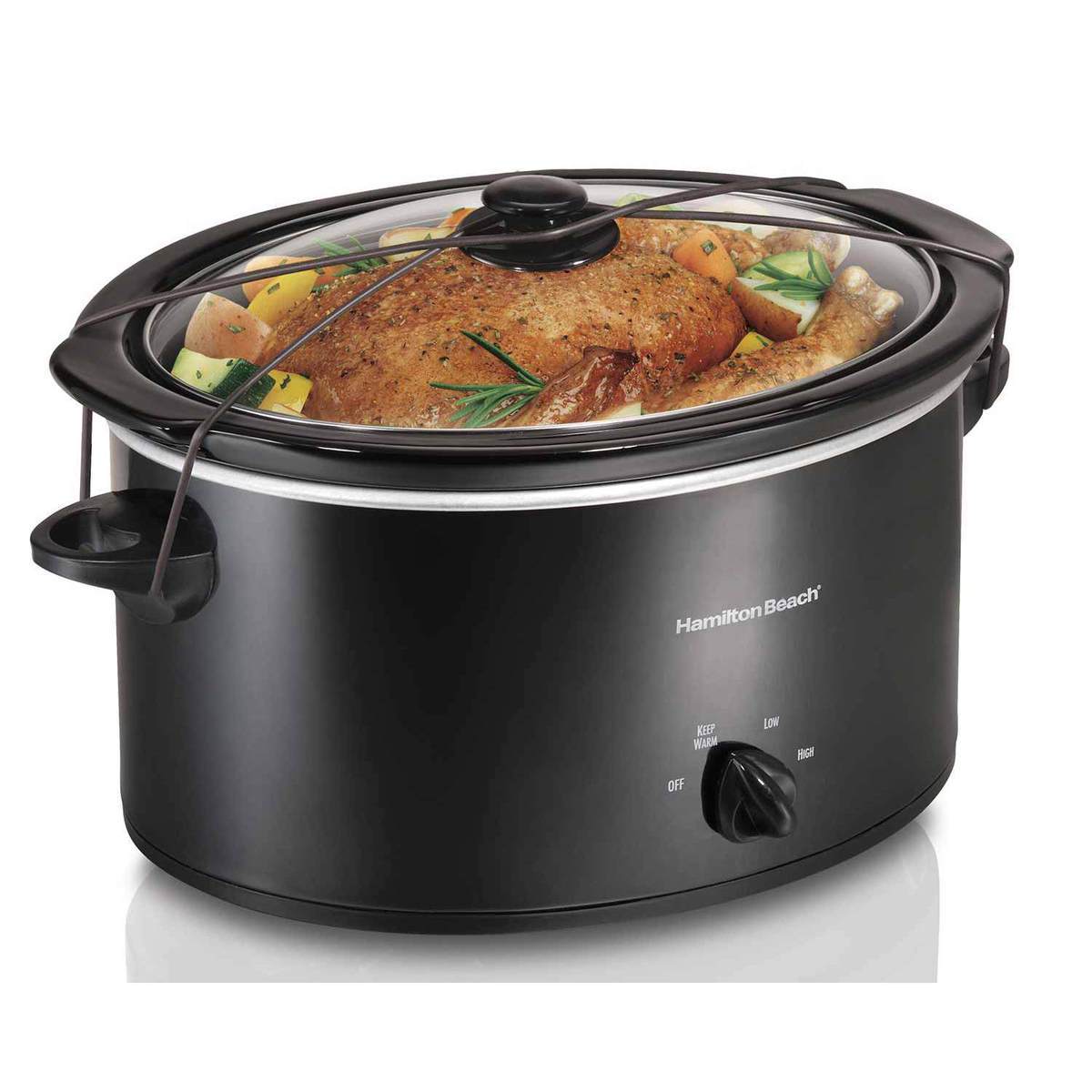 Wholesale-Hamilton Beach 33256 Portable 5-Quart Slow Cooker-Cooker-Electro Vision Inc