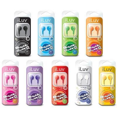 Wholesale-iLuv IEP205 Bubble Gum 2 Stereo Earbuds-Earbuds | Headphone-Electro Vision Inc