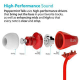 Wholesale-iLuv Peppermint Stereo Earbuds-Earbuds | Headphone-Electro Vision Inc