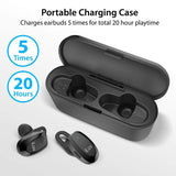 Wholesale-iLuv TRUEBTAIR True Wireless Stereo InEar Earbuds with Charging Case Black-Bluetooth Audio-Electro Vision Inc