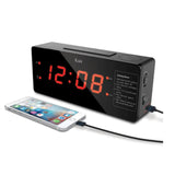 Wholesale-iLuv TSBOOMHULBK Jumbo LED Dual Alarm Clock 1.4"-Alarm Clock-Electro Vision Inc
