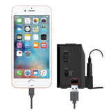 Wholesale-iLuv TSBOOMHULBK Jumbo LED Dual Alarm Clock 1.4"-Alarm Clock-Electro Vision Inc