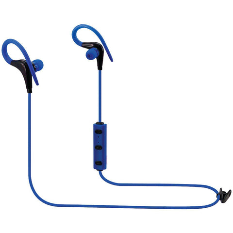 Wholesale-iLive IAEB06BU Bluetooth Ear Bud, Blue-Earbuds | Headphone-Electro Vision Inc