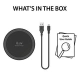 Wholesale-ILUV IAD8X05BK 5W Qi Wireless Charger-Charger-Electro Vision Inc
