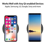 Wholesale-ILUV IAD8X05BK 5W Qi Wireless Charger-Charger-Electro Vision Inc
