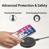 Wholesale-ILUV IAD8X05BK 5W Qi Wireless Charger-Charger-Electro Vision Inc