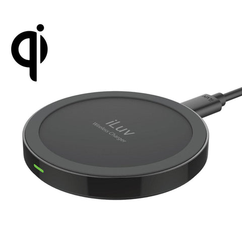 Wholesale-ILUV IAD8X05BK 5W Qi Wireless Charger-Charger-Electro Vision Inc