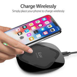 Wholesale-iLuv IAD8X10BK 10W Qi Fast Wireless Charger-Accessories-Electro Vision Inc