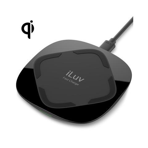 Wholesale-iLuv IAD8X10BK 10W Qi Fast Wireless Charger-Accessories-Electro Vision Inc