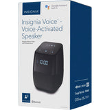 Wholesale-Insignia NSCSPGASPB Voice Activated Smart Bluetooth Speaker with Google Assistant-Bluetooth Audio-Electro Vision Inc