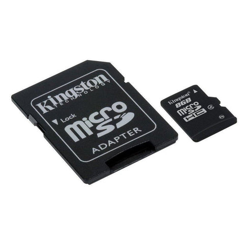 Wholesale-Kingston 16gb Micro SD Card w Adapter-Memory-Electro Vision Inc