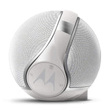 Wholesale-Motorola Sphere+ Plus 2-in-1 Bluetooth Speaker with Over-Ear Headphones - White-Speaker-Electro Vision Inc