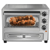 Wholesale-Oster TSSTTVPZDA Toaster Oven w Pizza Drawer - Stainless Steel-Toaster Oven-Electro Vision Inc