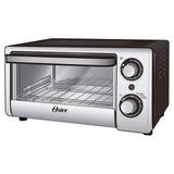 Wholesale-Oster TSSTTVSK01 Toaster Oven Stainless Steel 4 Slice-Toaster Oven-Electro Vision Inc