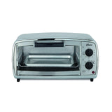 Wholesale-Oster TSSTTVVGS1 Stainless Steel 4-Slice Toaster Oven-Toaster Oven-Electro Vision Inc