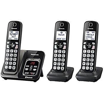Wholesale-Panasonic KXTG633 3 Handset Phone W/ Answering Machine-Phone-Electro Vision Inc