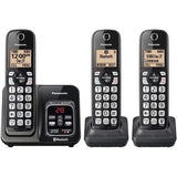 Wholesale-Panasonic KXTG833-RB 3 Handset Cordless Phone with Bluetooth - REFURBISHED-Phone-Electro Vision Inc
