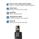 Wholesale-Panasonic KXTGC350B Cordless Phone System with 1 Handset-Phone-Electro Vision Inc