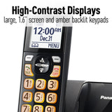 Wholesale-Panasonic KXTGD510B Cordless Phone System w One Handset-Phone-Electro Vision Inc