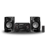 Wholesale-Panasonic SCAKX220 Mini-Compo,16Cm Woofer,Bluetooth,Usb,Dj Jukebox-Bluetooth Audio-Electro Vision Inc