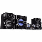 Wholesale-Panasonic SCAKX900 Mini-Compo,2200W,24Cm Woofer,4Gb,Usb,Mp3,Cd,Am/Fm,Bluetooth-Bluetooth Audio-Electro Vision Inc