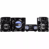Wholesale-Panasonic SCAKX900 Mini-Compo,2200W,24Cm Woofer,4Gb,Usb,Mp3,Cd,Am/Fm,Bluetooth-Bluetooth Audio-Electro Vision Inc